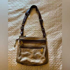 Fossil Distressed Leather Crossbody